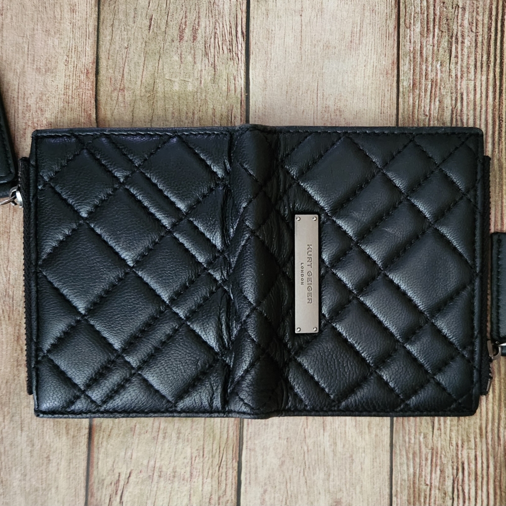 Kurt Geiger Black Leather Wallet